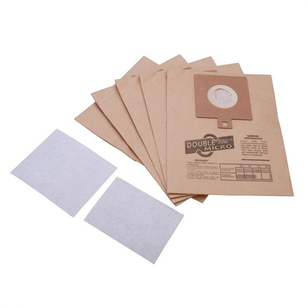 Spare and Square Vacuum Cleaner Spares Vacuum Cleaner Paper Bag - U59 (Pack Of 5 Bags + 2 Filters) SDB319 - Buy Direct from Spare and Square