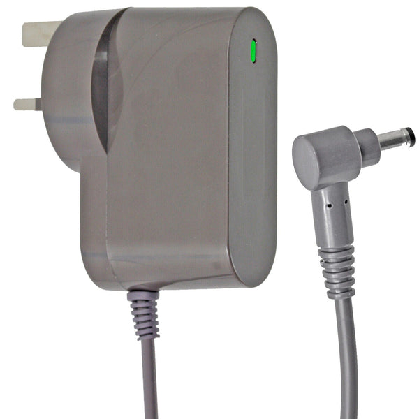 Spare and Square Vacuum Spares Dyson V10 V11 UK Charger - SV12 SV14 Mains UK Plug Charger Silver 15-DY-260CS - Buy Direct from Spare and Square