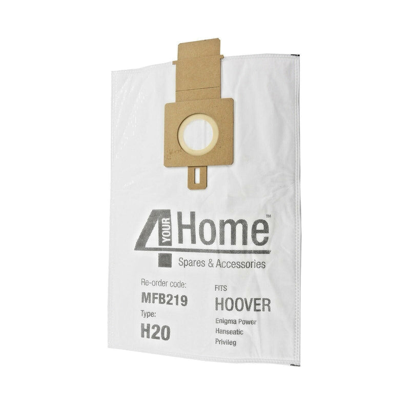 Spare and Square Vacuum Spares Hoover Purepower Microfibre Vacuum Cleaner Bags - Pack of 5 MFB219 - Buy Direct from Spare and Square