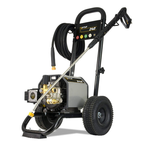 V-Tuf Pressure Washer V-Tuf 240 Compact Industrial Site Pressure Washer - 100bar - 12l/min - 240v VTUF240 - Buy Direct from Spare and Square