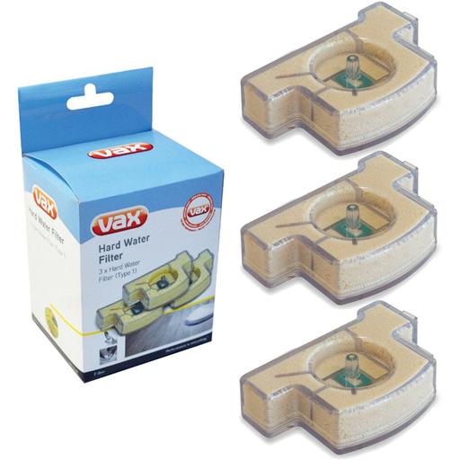 Vax Steam Cleaner Spares Genuine Vax Type 1 Hard Water Filter - Triple Pack 5055516275607 1113332700 - Buy Direct from Spare and Square
